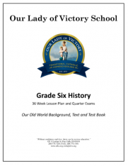 Lesson Plans – Grade 06 History